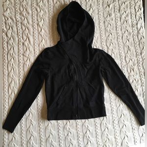 Athleta small asymmetrical hoodie